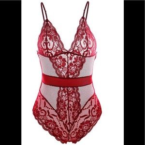 Lingerie One Piece Sexy Bodysuit Mesh Babydoll